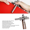 Nattools Belt Cutter Leather Strip Cutter Handmade DIY Leather Strip Cutter Stainless Steel 490g