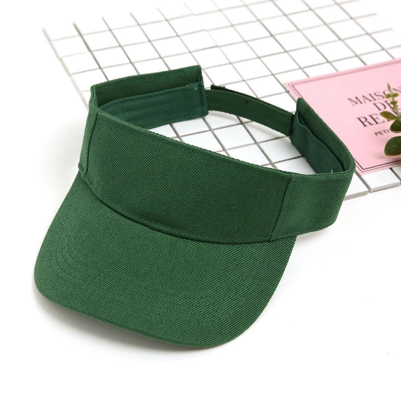Unisex Minimalist Solid Color Curved Eaves Sun Hat