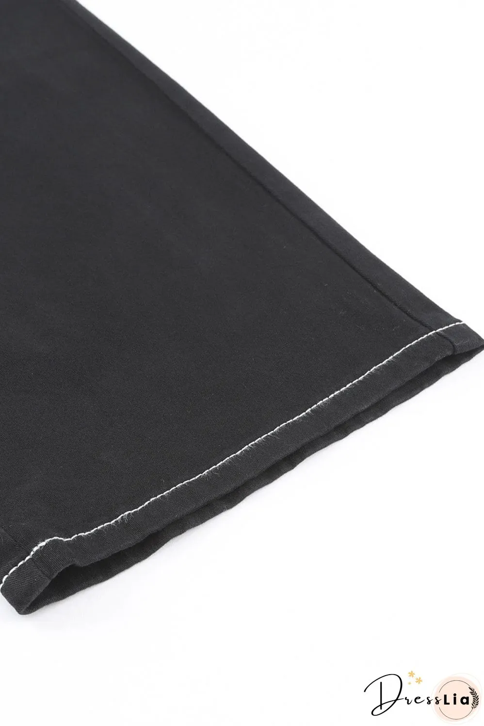 Contemporary Black Cargo Pants