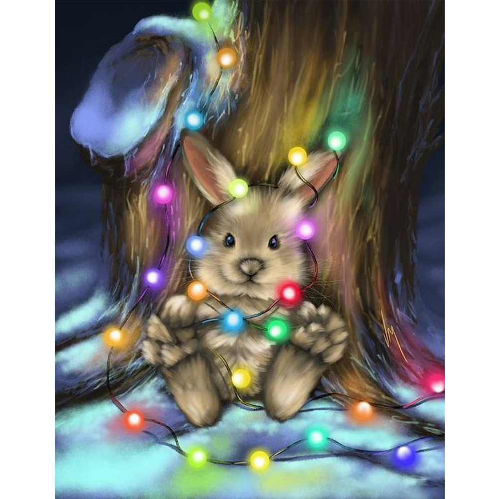 

Easter Bunny - Round Drill Diamond Painting - 30*40CM, 501 Original