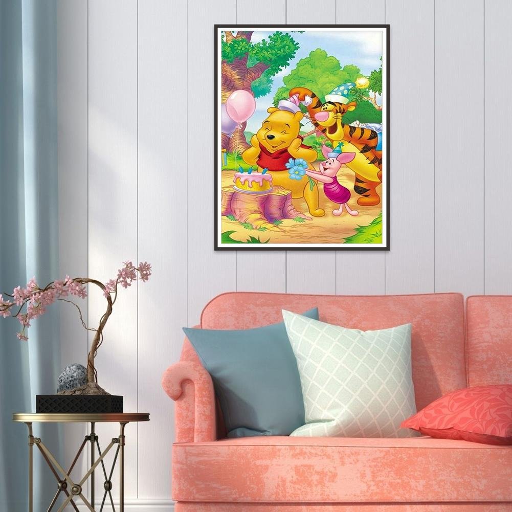 Full Round Diamond Painting Winnie the Pooh
