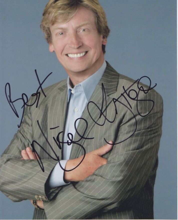 Nigel Lythgoe Signed Autographed 8x10 Photo Poster painting So You Think You Can Dance Producer