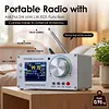 Full band radio receiver TEF6686 digital high sensitivity FM AM radio