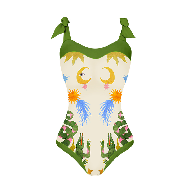 Rotimia Fantasy animal print swimsuit