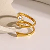 Minimal Zircon Wiring Golden Ring
