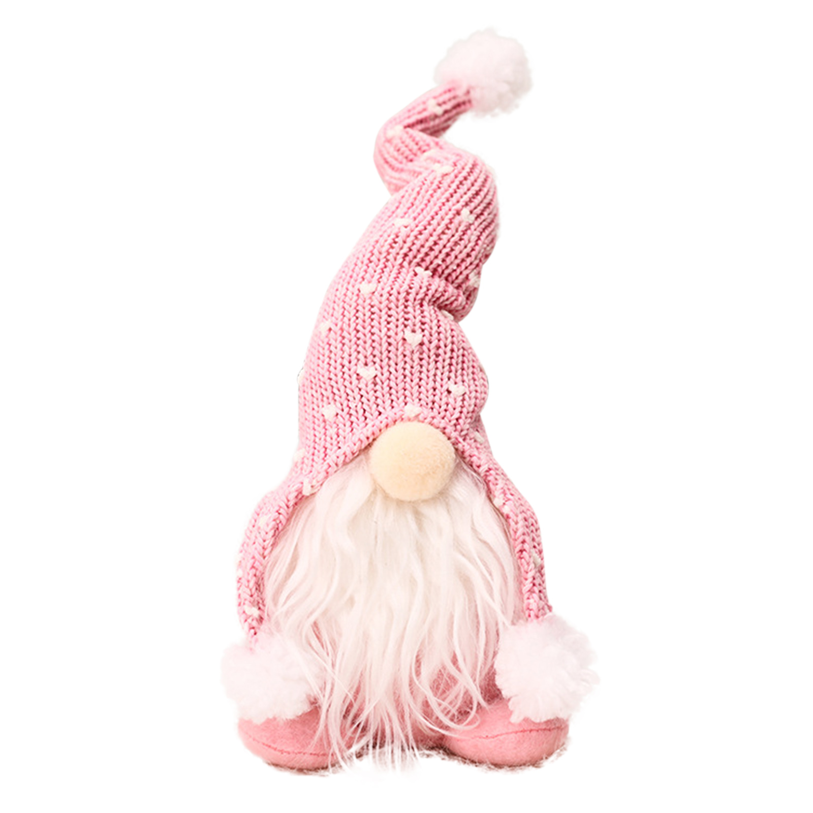 

Christmas Gnome Ornaments, Funny Standing Plush Dolls Decoration, Pink, 501 Original