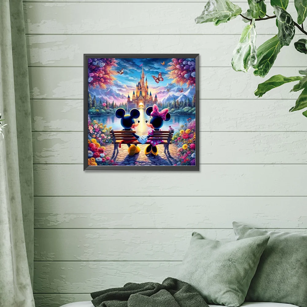 Diamond Painting - Full Round Drill - Mickey Mouse(Canvas|30*30cm)