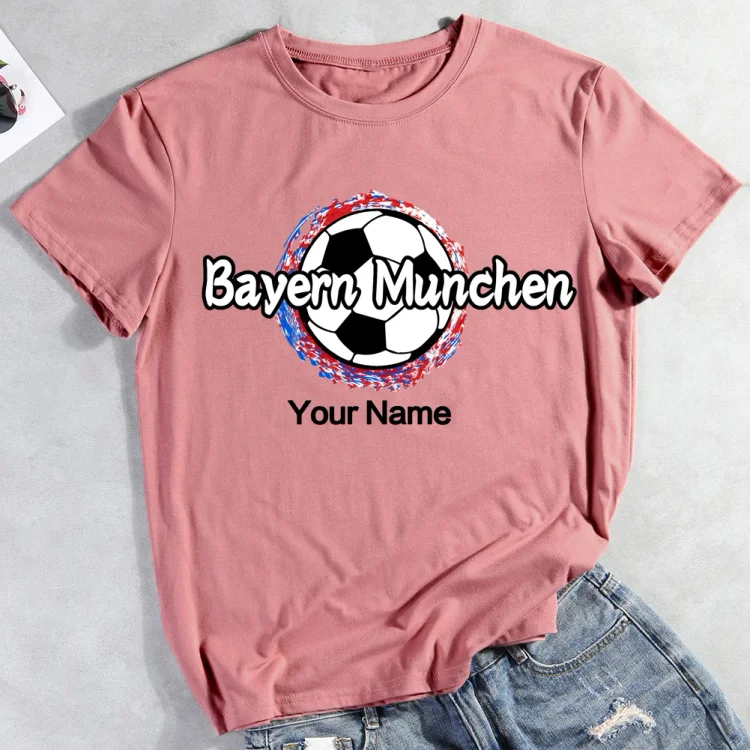 AL™ Custom Your Name Soccer München T-shirt Tee-012806-Annaletters
