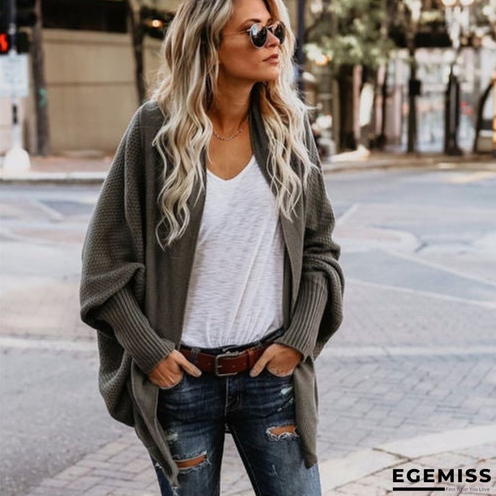 Bat Sweater Cardigan Multicolor Coat Sweater | EGEMISS