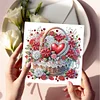 6Pcs Diamond Painting Love Flower Gifts Diamond Painting Greeting Card for Adults Beginners