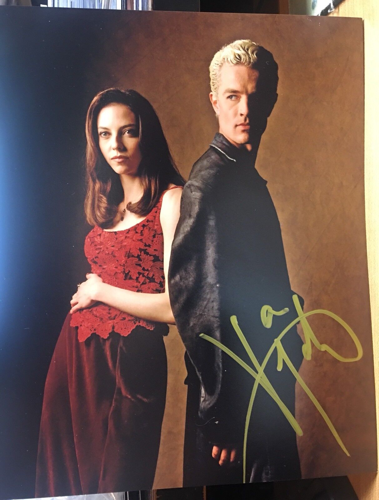 James Marsters Signed 8x10 Photo Poster painting Buffy COA D9