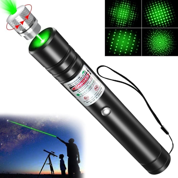 🔥Last day 60% discount🔥-Red and green single point laser light (buy now)