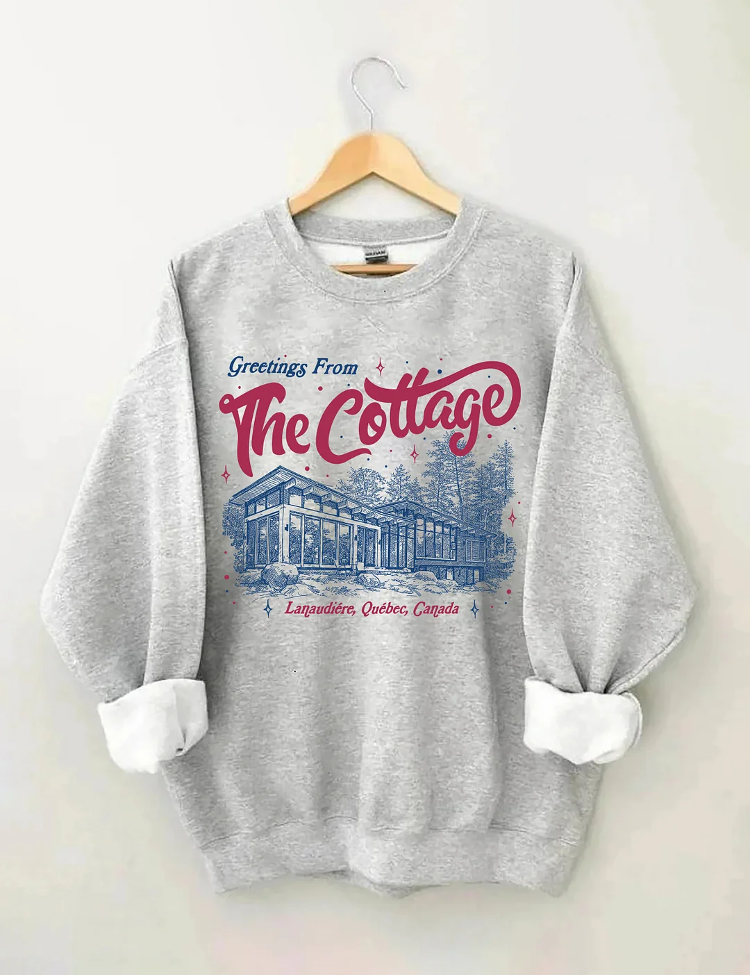 Greetings From The Cottage Sweatshirt