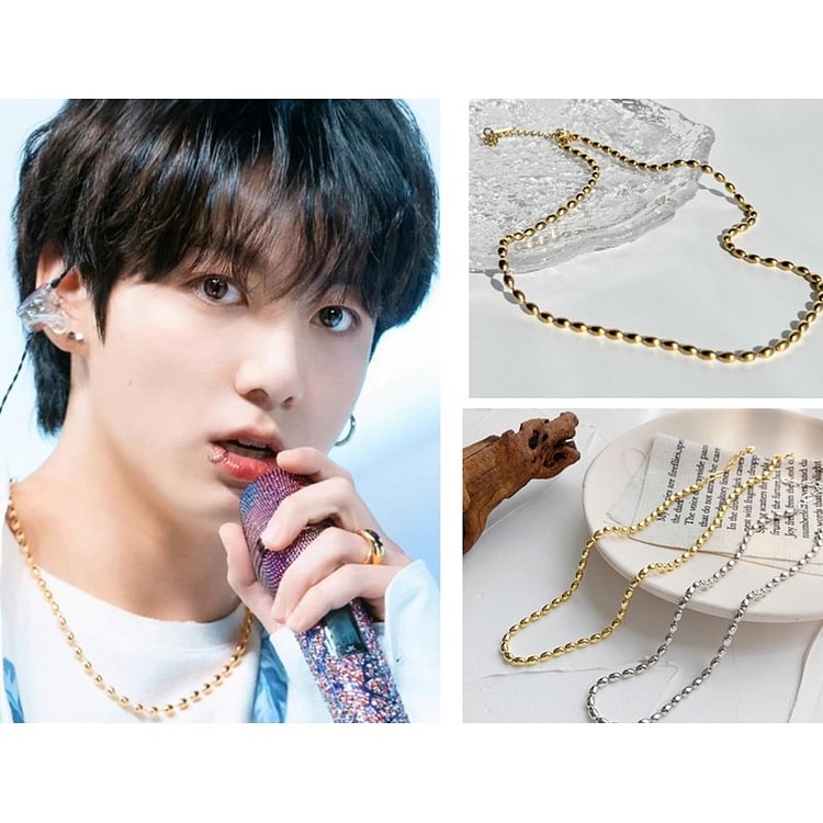 BTS Proof For Youth Golden Necklace