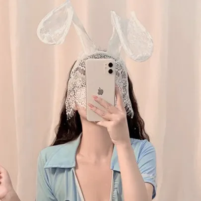 Churchf Sex Lingerie Pure Sexy Campus Girl JK Rabbit Girl Perspective To Avoid Teasing Pajamas Temptation Dress