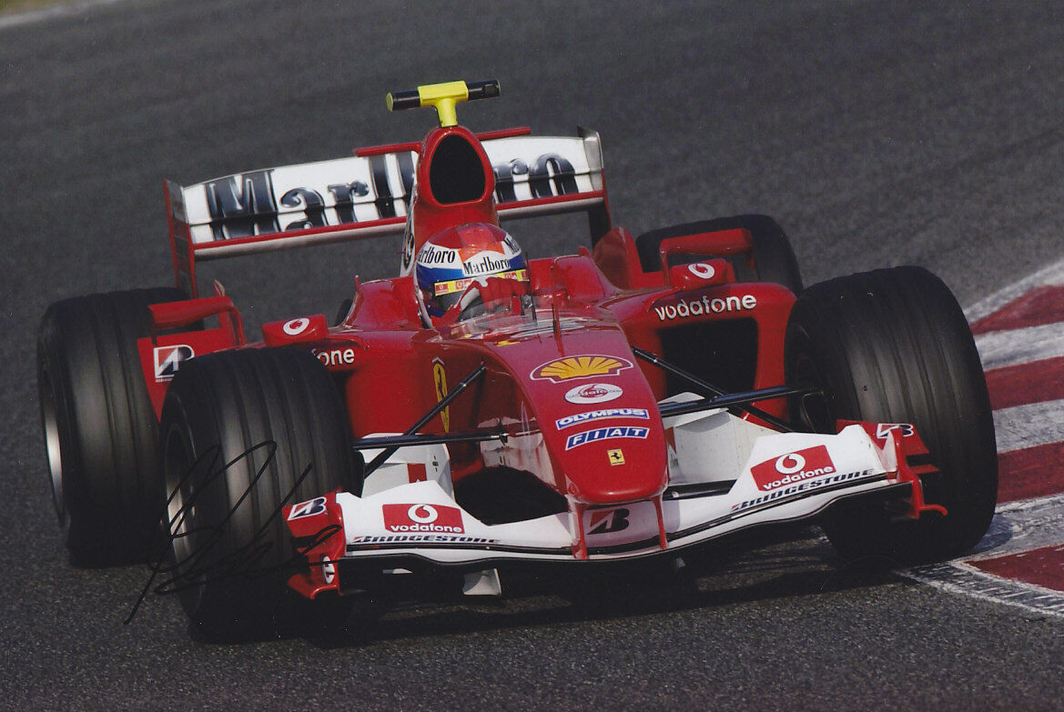 Marc Gene Hand Signed Ferrari Photo Poster painting 12x8 1.