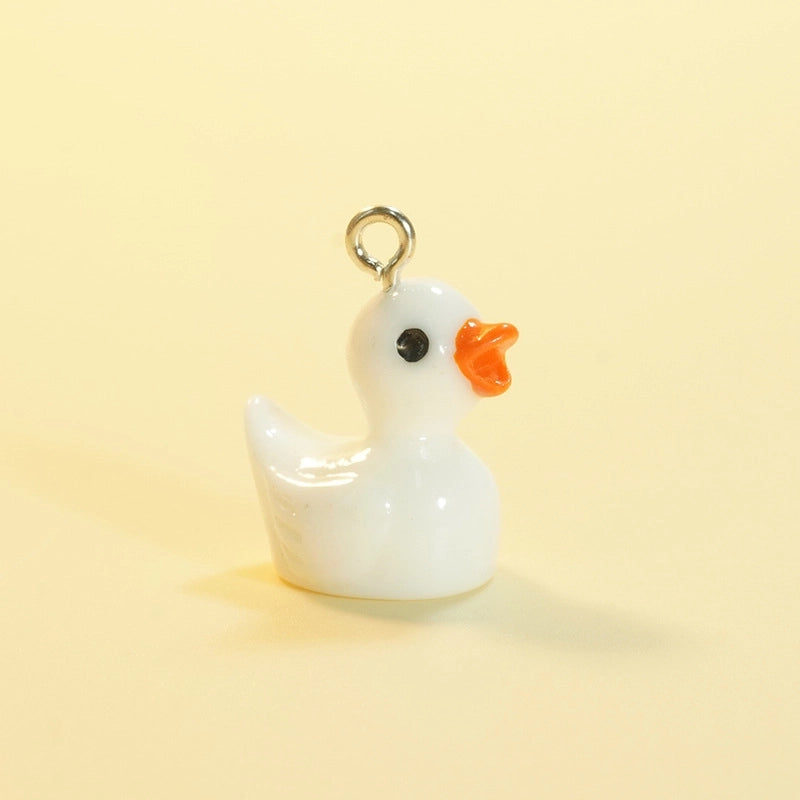 Luminous Diy Jewelry Resin Accessories Handmade Material Keychain Pendant Bracelet Sheep Eye Nail Little Duck