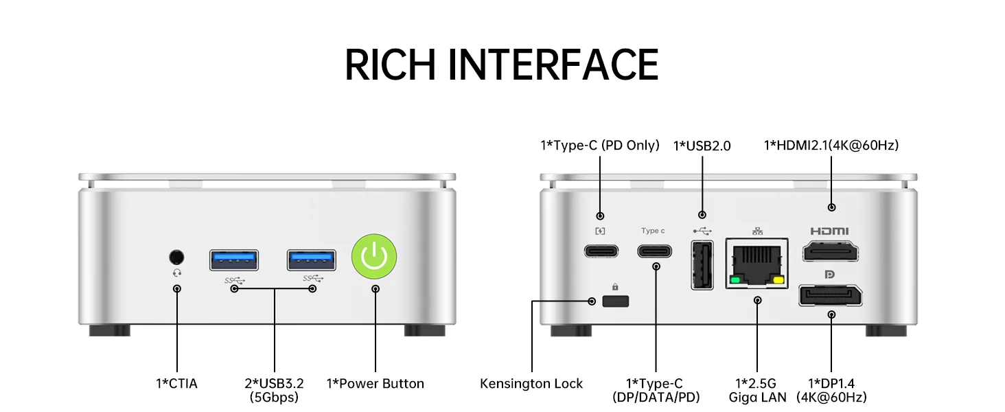 GMKtec Nucbox G10 (16GB RAM + 512GB SSD) 迷你電腦 23
