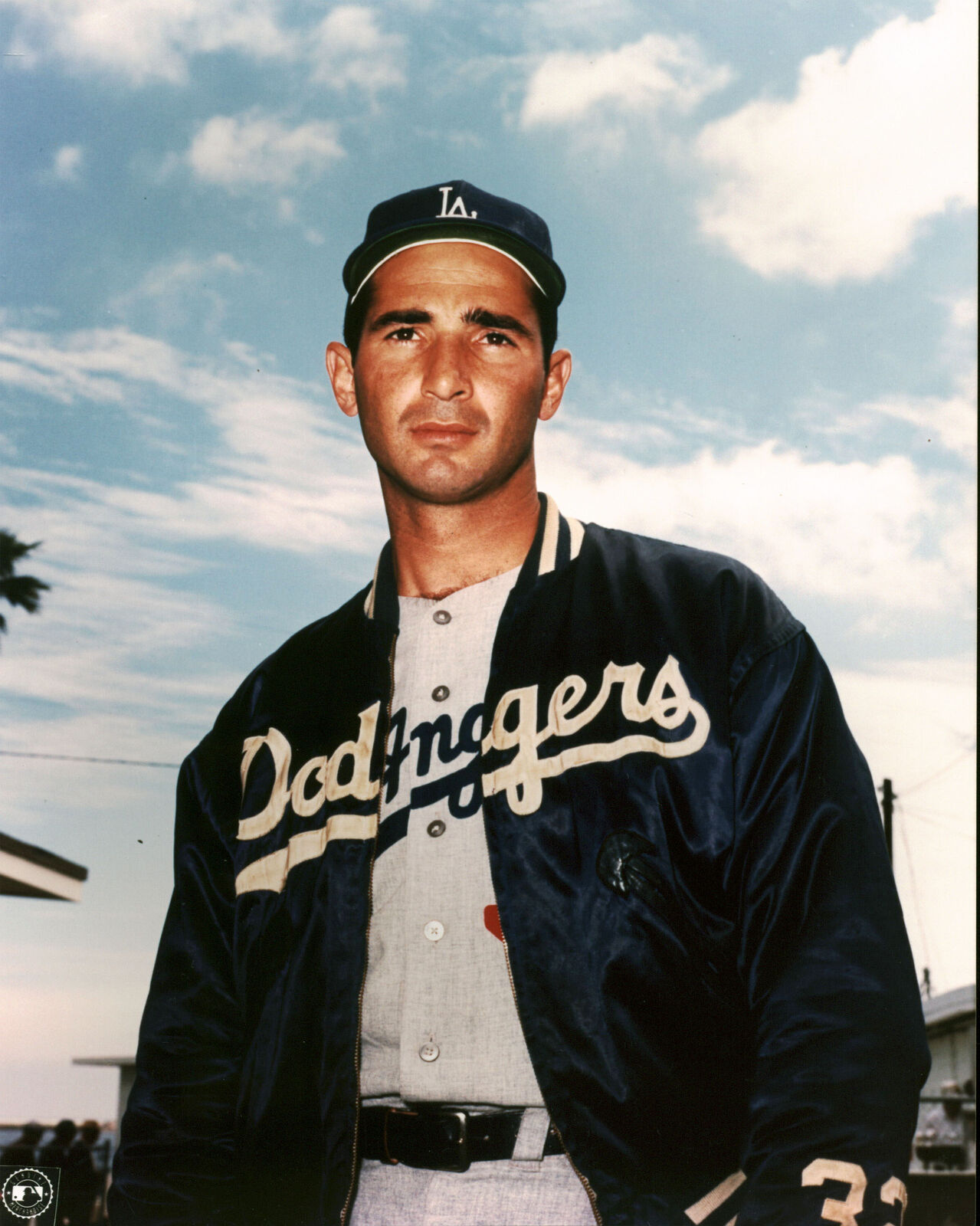 Dodgers Sandy Koufax 8x10 Photo Poster paintingFile Wearing Jacket Photo Poster painting Un-signed