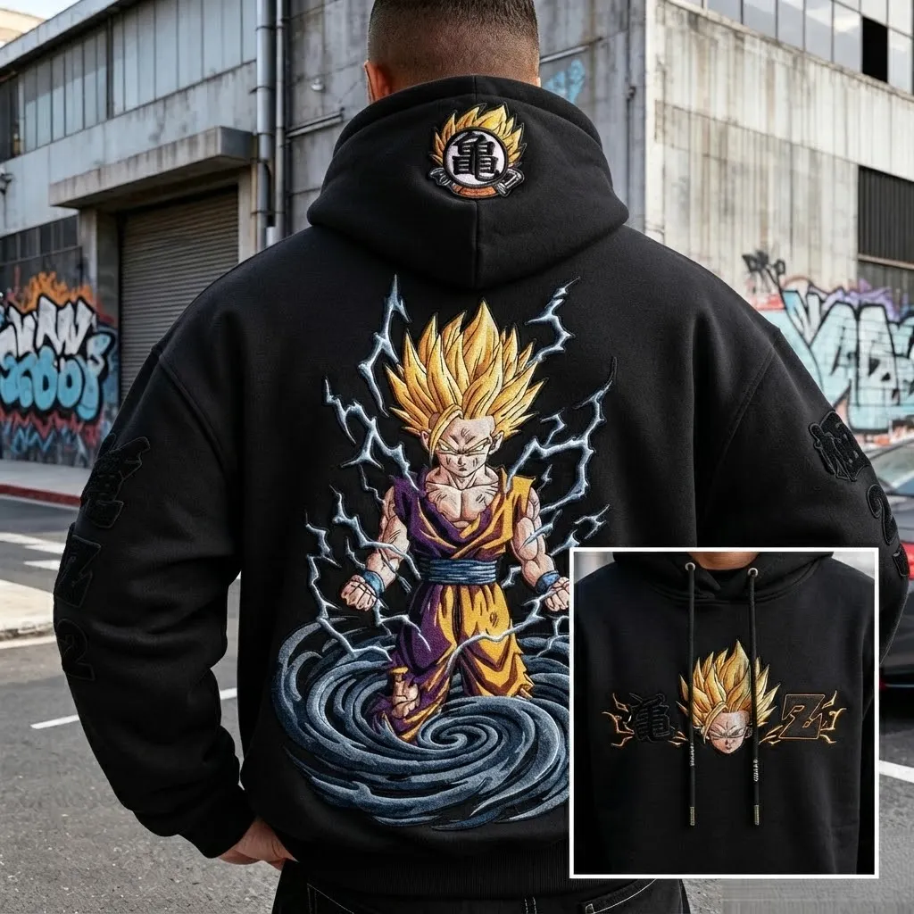 Men's Casual Cartoon Hoodie