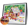 Diamond Painting-Full Round Drill Christmas Candy House