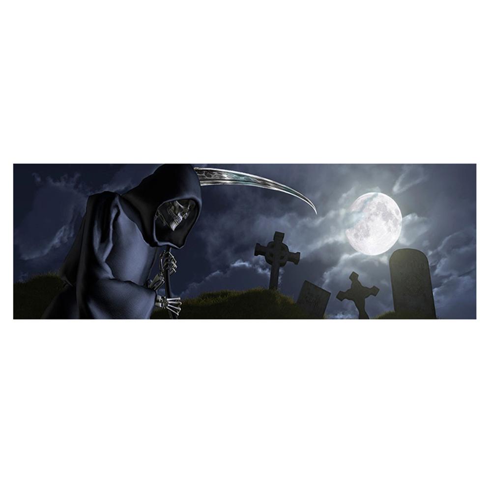 

Rear Window Graphic Decal Grim Reaper Moon Cemetery Sticker for Truck SUV, 501 Original