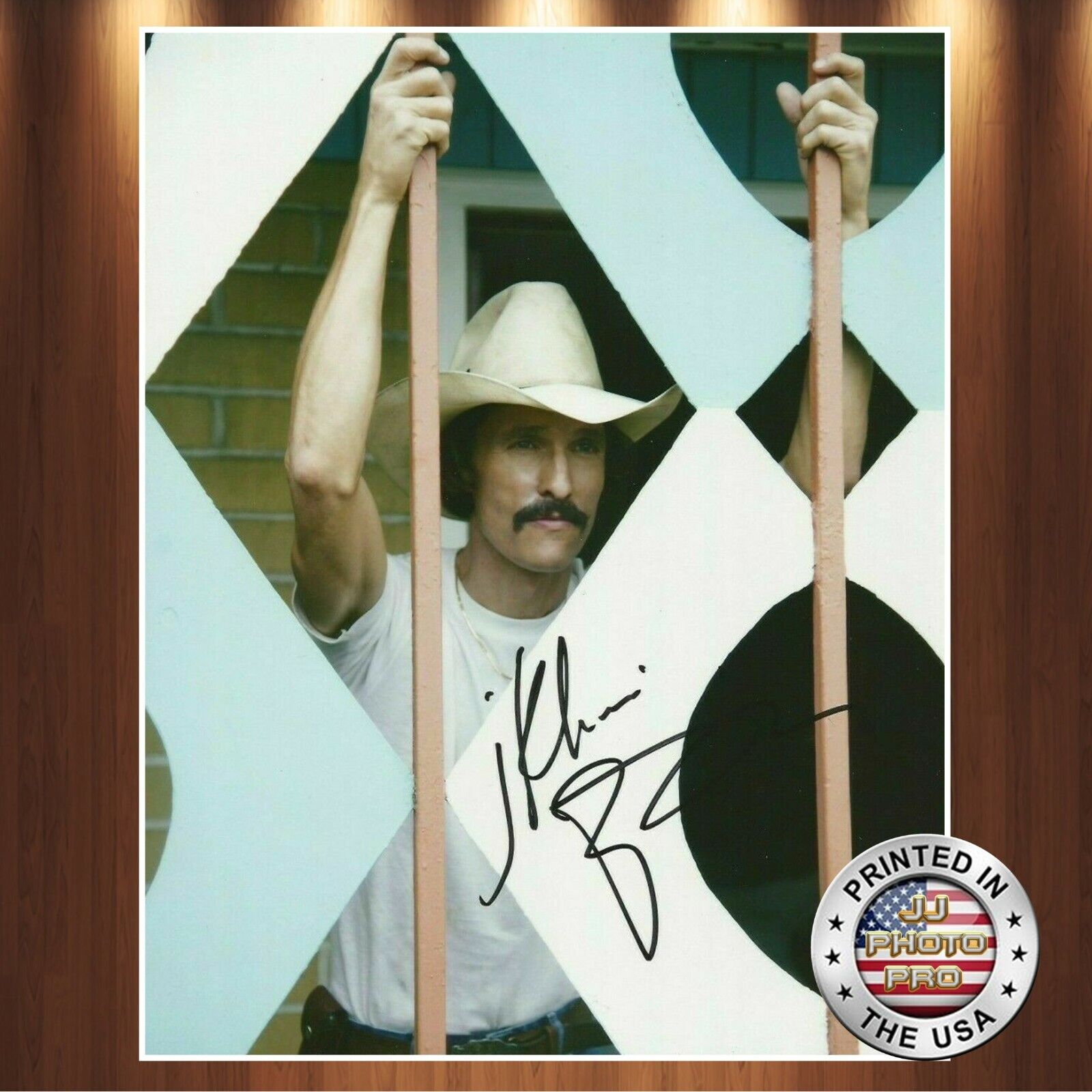 Matthew McConaughey Autographed Signed 8x10 Photo Poster painting (Dallas Buyers Club) REPRINT