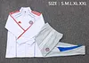 2025/2026 Bayern White Long Zipped Jacket Football Shirt 1:1 Thai Quality