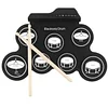 Electric Drum Set,7 Drum Practice Pad, Portable Electronic Drum Pad with Drum Sticks Foot Pedals for Kids Beginners Xmas Birthday Gift for Kids