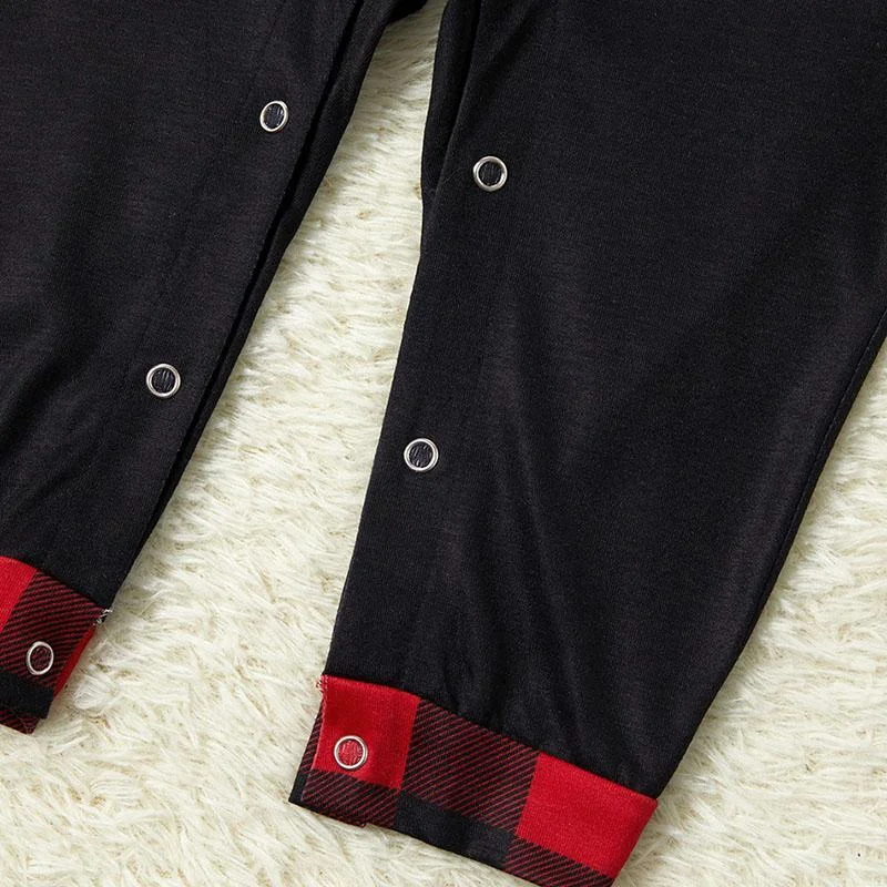 Christmas Family Matching Sleepwear Family Pajamas Merry Xmas Polar Bear Tops And Pants With Dog Cloth