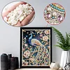 Diamond Painting-DIY Special Shaped Drill Pearl Painting Peacock(30x40cm)