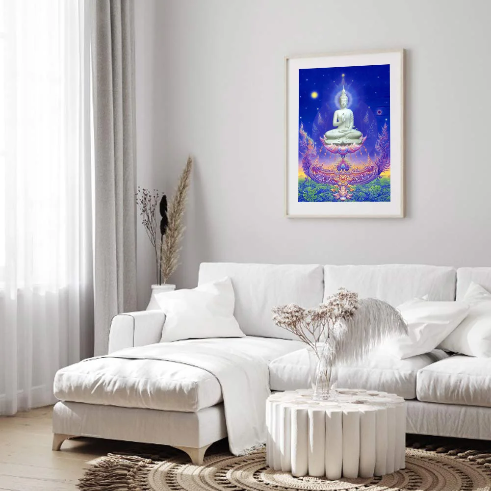 Diamond Painting - Full Round Drill - Buddha(30*40cm)