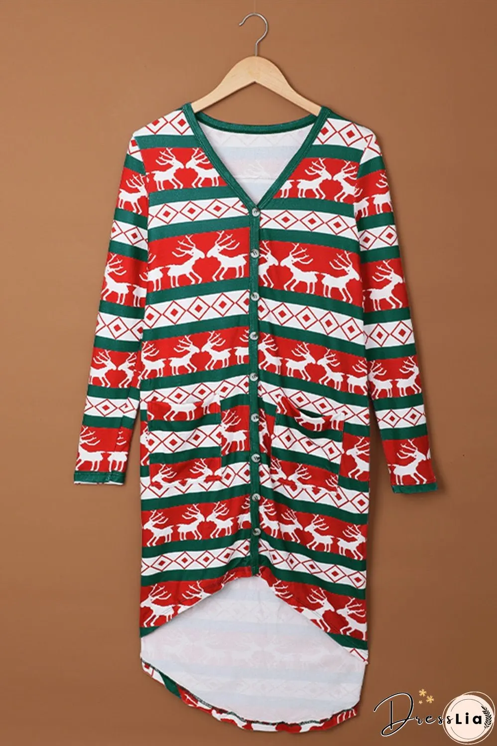 Christmas Long Cardigan