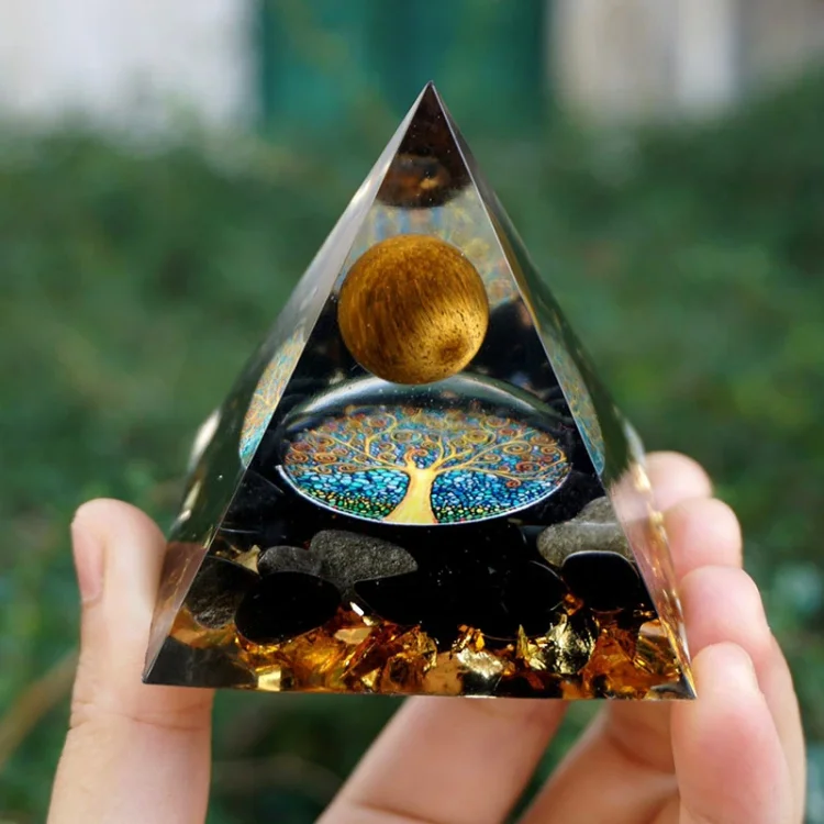 olivenorma The Brave Knight Orgone Pyramid
