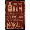 Drink Rum - Metal Tin Signs(8*12Inch/12*16Inch) - Bar