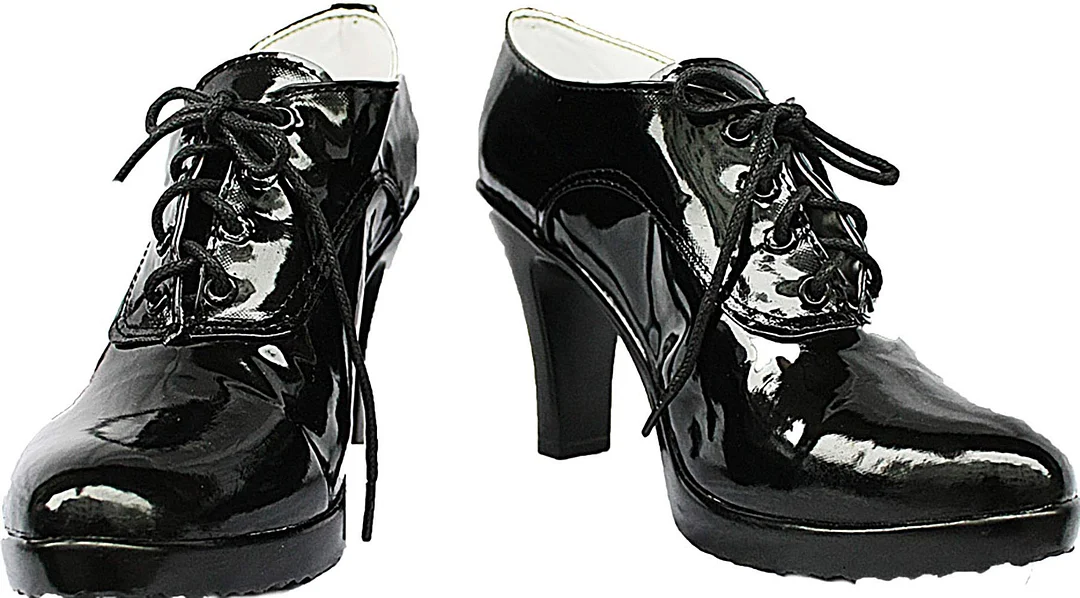 Black Butler Grell Cosplay Shoes Boots Black
