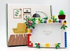 Potted Plants DIY Building Block Photo Frame Kit,Creative Handmade Assembled Photo Frame Handmade Craft Gift Home Tabletop Display Decor