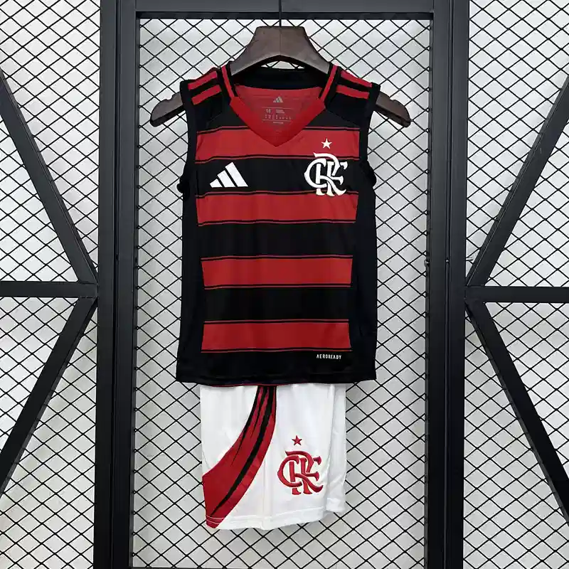 25/26 Kids Flamengo Training Vest Home