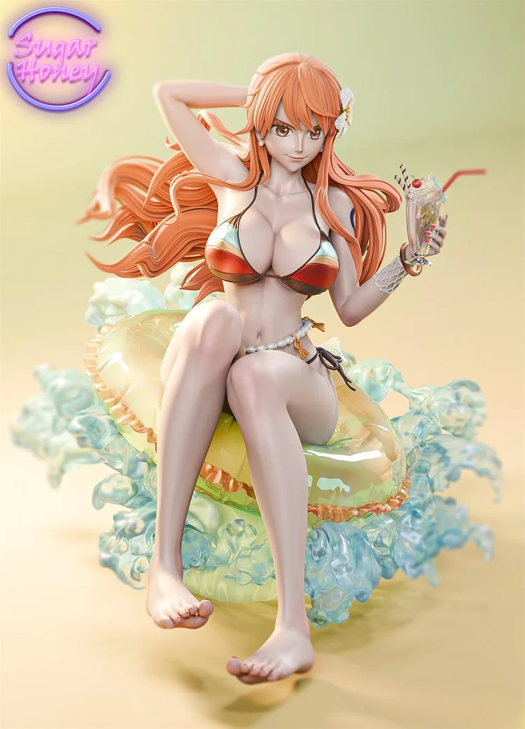 Sugar Honey Studio - One Piece Summer Party 001 Swimsuit Nami 1/6 Statue(GK) (Adult 18+)-