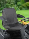 Riding Lawn Mower Seat Cover Waterproof 600D Polyester Oxford Padded Comfort Pad