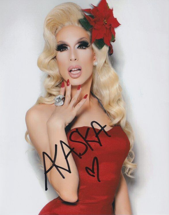 Alaska Thunderf*uck (RuPaul's Drag Race) signed 8x10 Photo Poster painting In-person