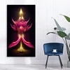 >SALE<Flaming Lotus 5D DIY Diamond Painting Kits Full Round Drill Wall Decor (Y731)