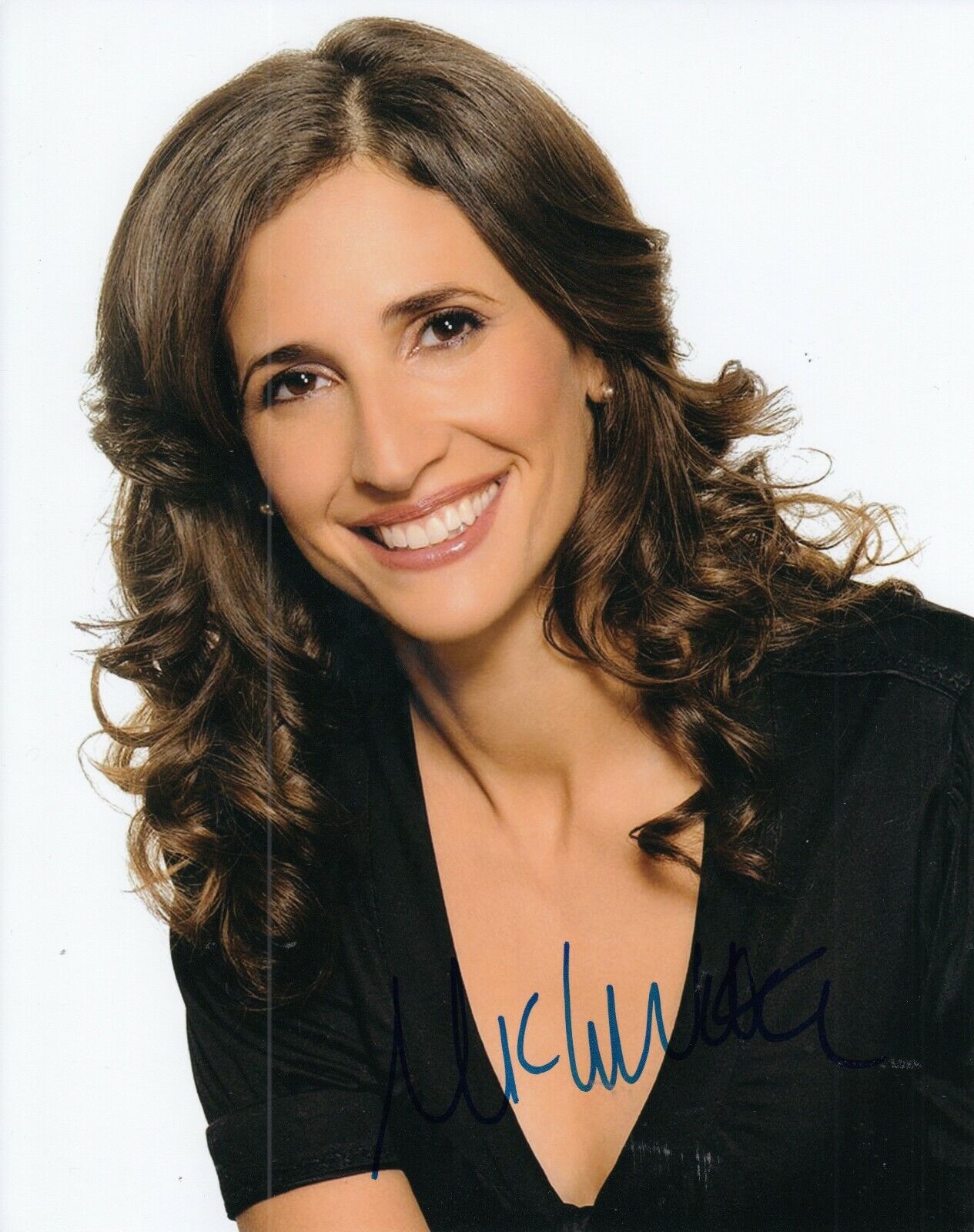 MICHAELA WATKINS signed (THE BACK UP PLAN) Movie 8X10 *Mona* Photo Poster painting W/COA #4