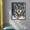 Wolf - 9CT Full Beaded Cross Stitch Kit(31x40cm)