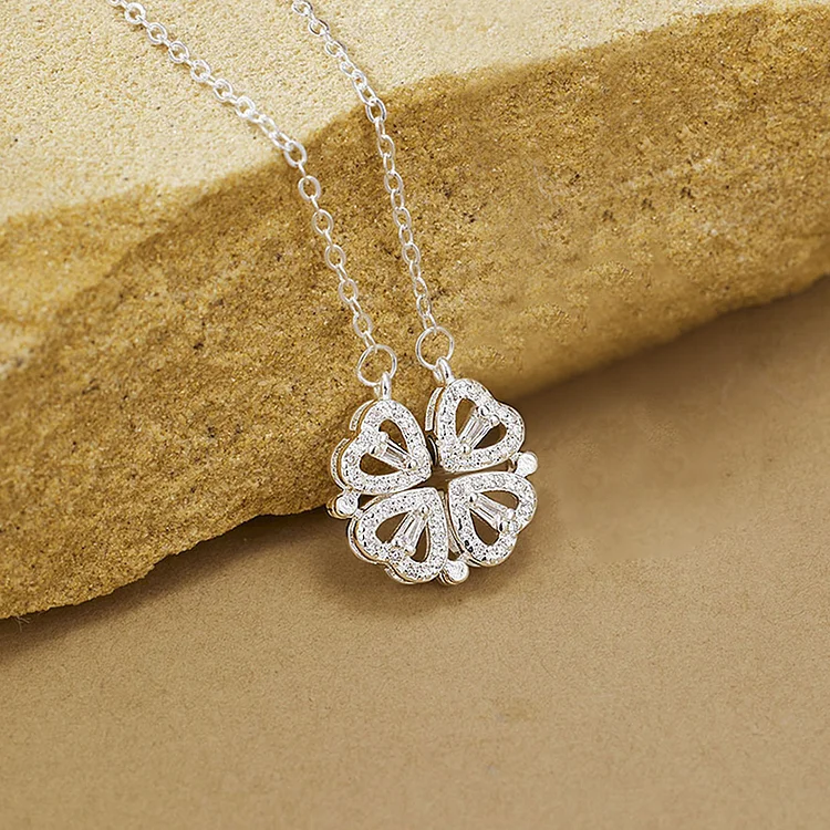 Four-Leaf Clover Charm Necklace