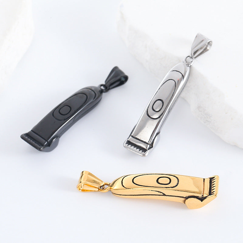 IG Style Stainless Steel Distressing Pendants