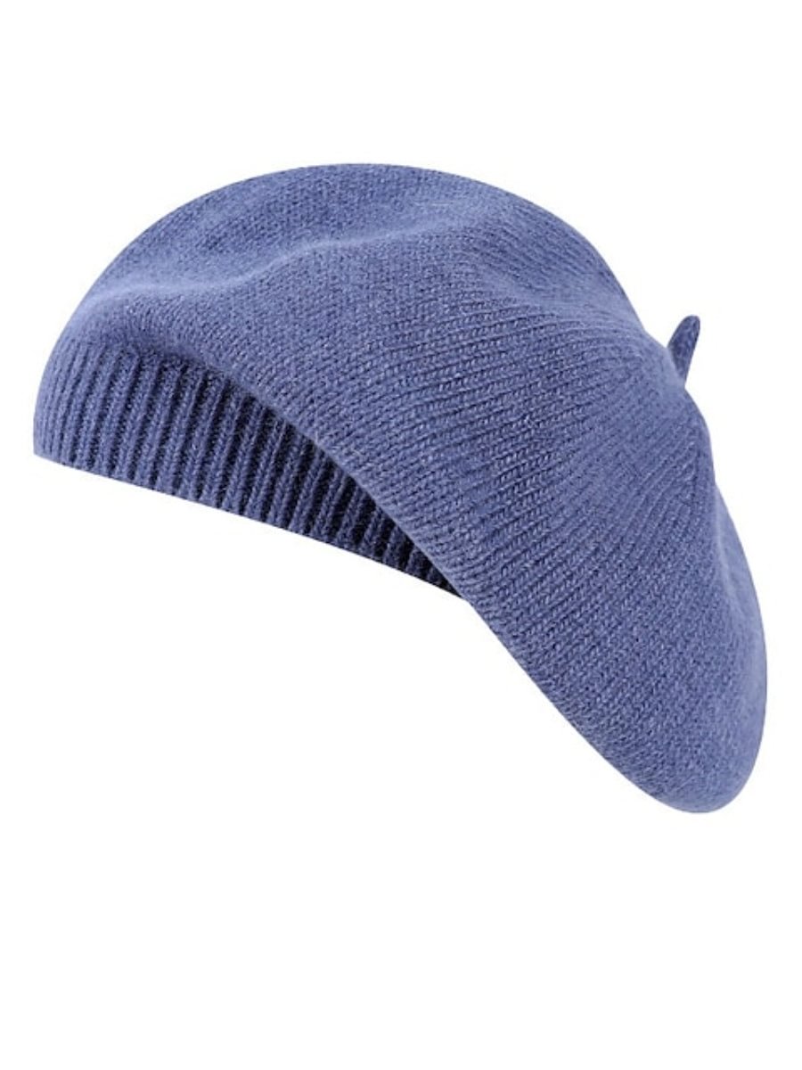 Women's Classic Beret Hat Knitting Dailywear Pure Color Comfort Fashion Newsboy Cap
