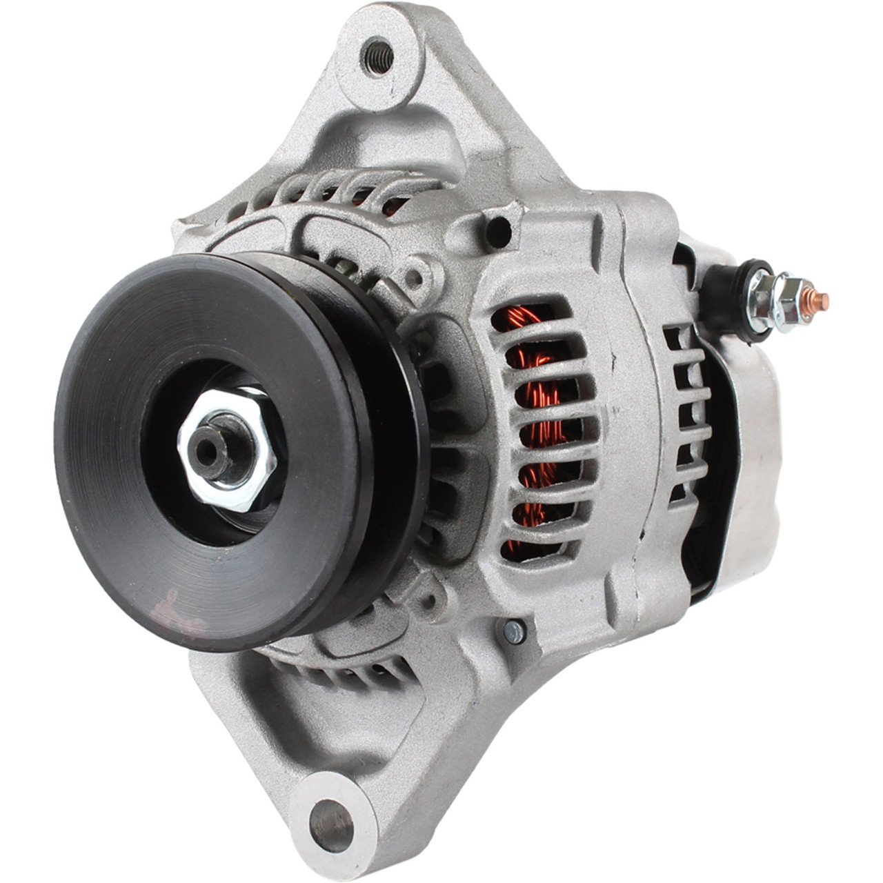 ATG20282 Spare parts for rice transplanter Alternator for  Iseki Engine E3AD1 E3AE1 E3AF1 Tractor TU180 TU197  6281-200-015-0  101211-2040  62812000150 