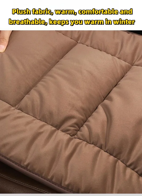 Autumn And Winter Short Plush Cold-proof, Warm, Non-slip And Durable Car Seat Cushion