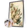 Rabbit Flowers-Paint by Numbers Acrylic Painting 40*60CM(Poster style）(HOT)